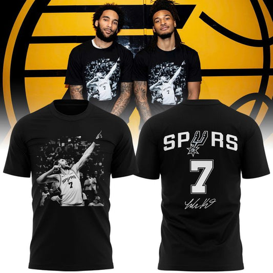 2025 Limited edition t-shirt "Luke Kornet" San Antonio Spurs for fans