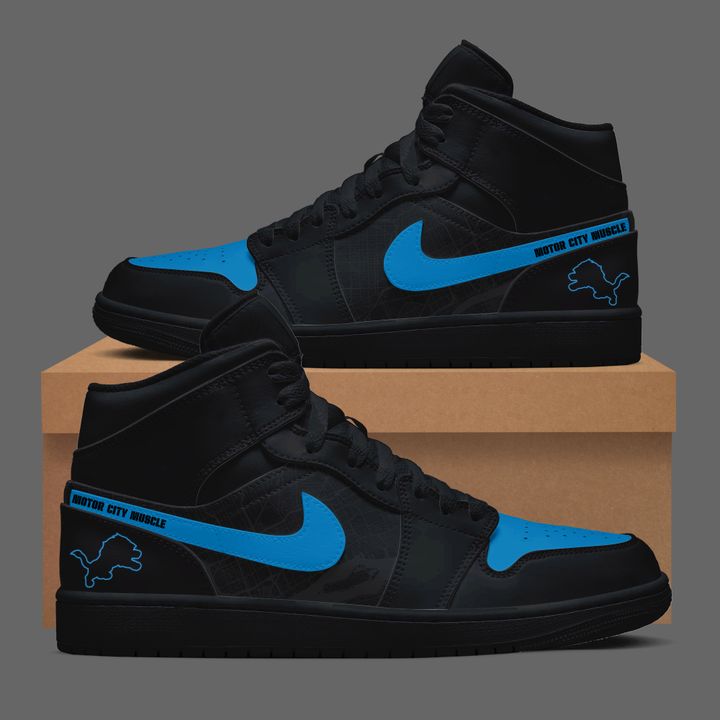 Detroit Lions Dark Mode - Back in Black