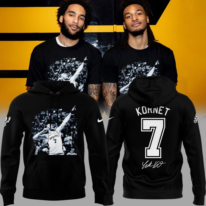 Limited edition hoodie "Luke Kornet" San Antonio Spurs 2025.
