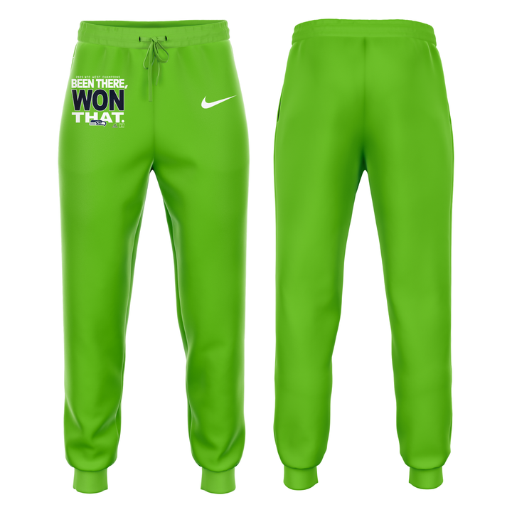 Seattle Seahawks 2025 NFC West Division Champions "Been There Won That" Hoodie