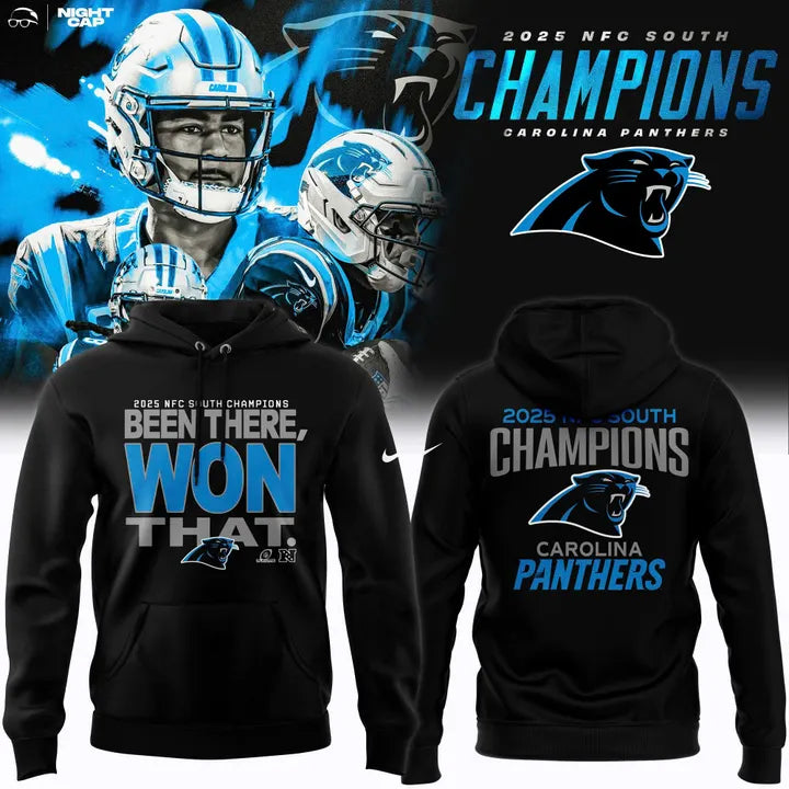Carolina Panthers 2025 NFC South Division Champions Limited Edition Combo
