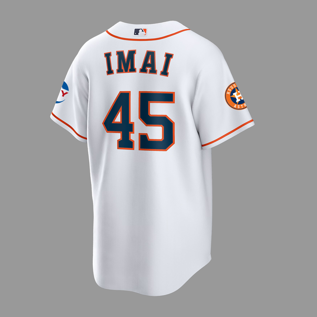 Houston Astros Tatsuya Imai Nike White Home Replica Jersey