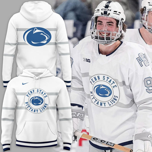 Penn State Hockey Throwback Uniform Hoodie - Limited Edition