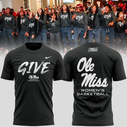 Ole Miss Rebels Women's Basketball Give T-Shirt