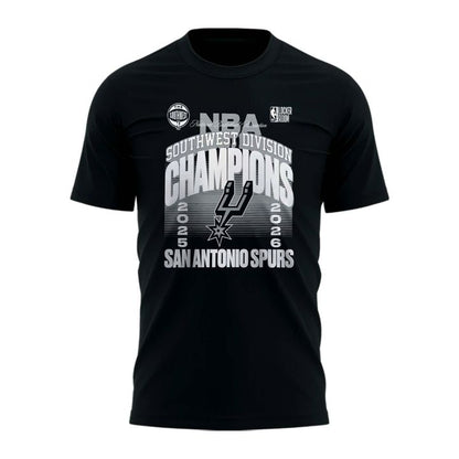 Special 2026 Southwest Division Champions San Antonio Spurs T-Shirt 2