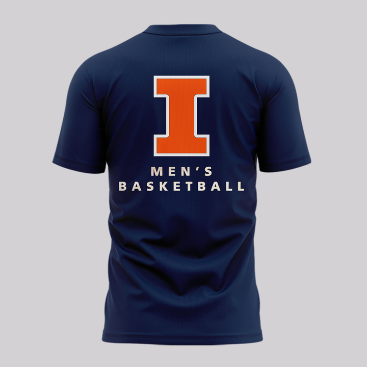 10.Illinois Fighting Illini 2026 NCAA Men's Basketball Tournament March Madness Final Four T-Shirt
