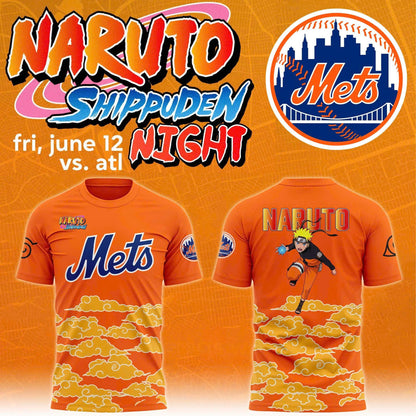 New York Mets x Naruto Night 2026 T-Shirt Collection