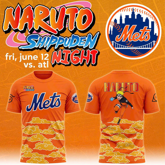 New York Mets x Naruto Night 2026 T-Shirt Collection