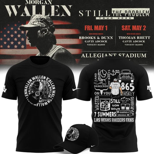 Special Edition T-Shirt Morgan Wallen x Las Vegas Raiders!