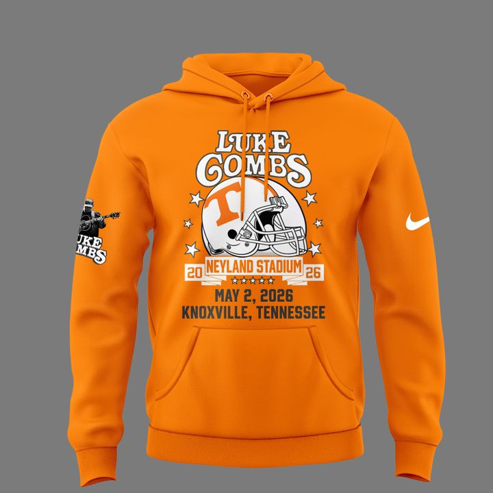 Exclusive Edition Luke Combs x Tennessee Volunteers Football - My Kinda Saturday Night Tour 2026 Hoodie