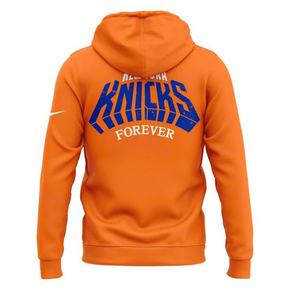 New York Knicks 2026 Playoffs "Always Knicks" Hoodie - Orange