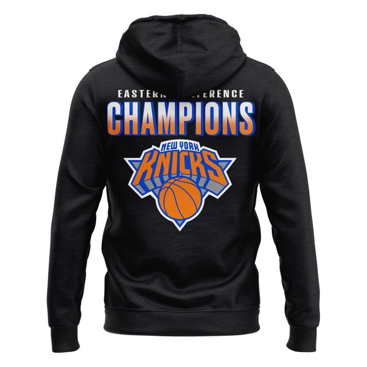 Men's New York Knicks 2026 NBA Eastern Conference Champions Two-Sided Hoodie