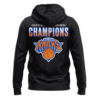 Men's New York Knicks 2026 NBA Eastern Conference Champions Two-Sided Hoodie