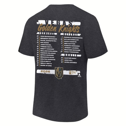 3.Vegas Golden Knights WESTERN CONFERENCE CHAMPIONS Tshirt 2026