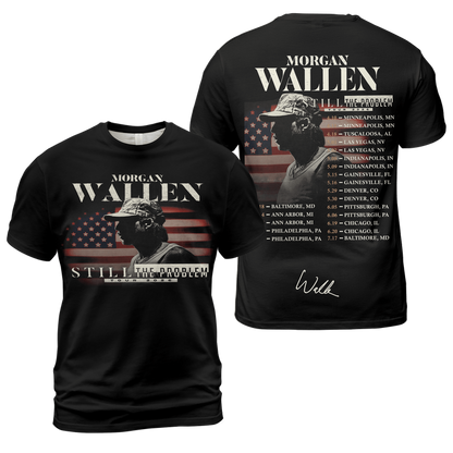 Special Edition Morgan Wallen - Still The Problem Tour 2026 T-Shirt