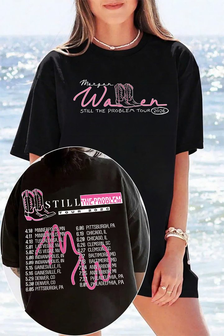 Exclusive Morgan Wallen - Still The Problem Tour 2026 T-Shirt