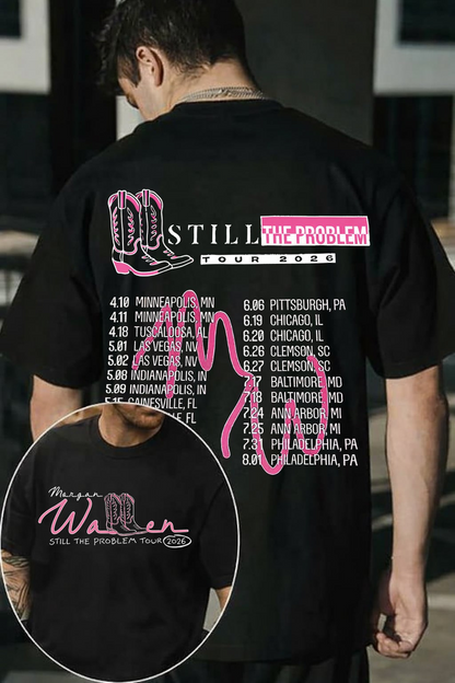 Exclusive Morgan Wallen - Still The Problem Tour 2026 T-Shirt