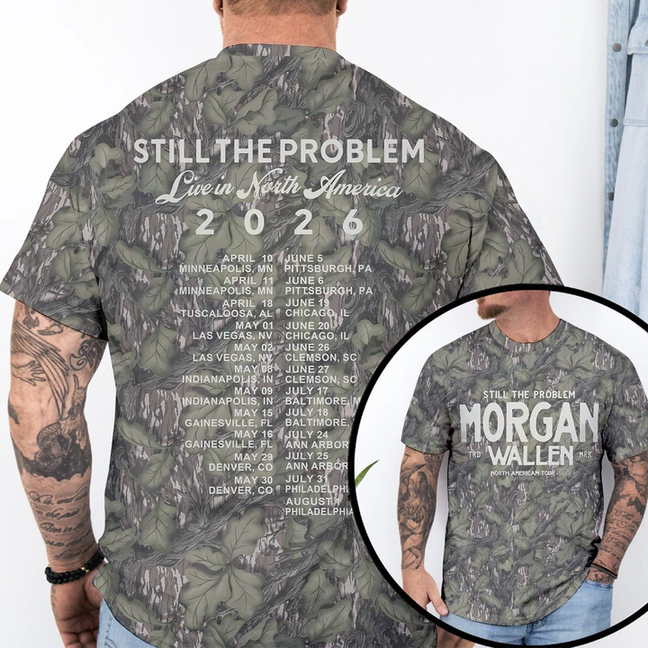 Exclusive Edition Morgan Wallen - Still The Problem Tour 2026 T-Shirt