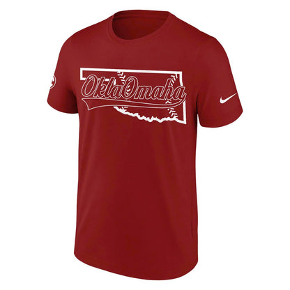 Exclusive Oklahoma Sooners 2026 Baseball College World Series "OKLAOMAHA" T-Shirt