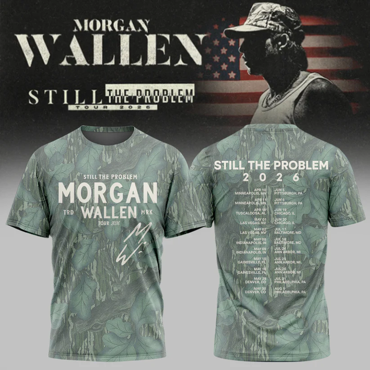Special T-shirt Morgan Wallen - Still The Problem Tour 2026 T-Shirt