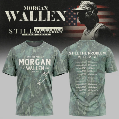 Special T-shirt Morgan Wallen - Still The Problem Tour 2026 T-Shirt