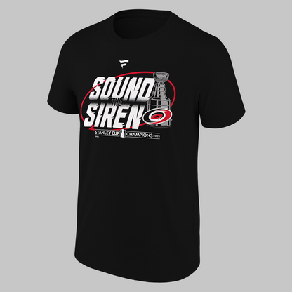 Limited Edition Carolina Hurricanes " Sound The Siren" Tshirt 2026