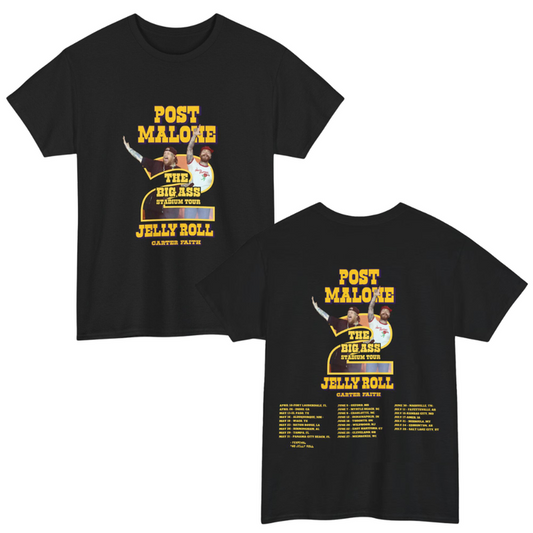 Perfect THE BIG ASS Stadium Tour Part 2 - Post Malone T-Shirt