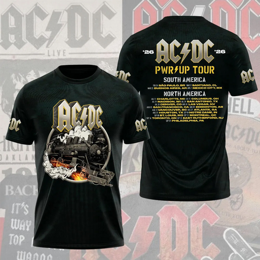 AC/DC Power Up Tour 2026 T-Shirt