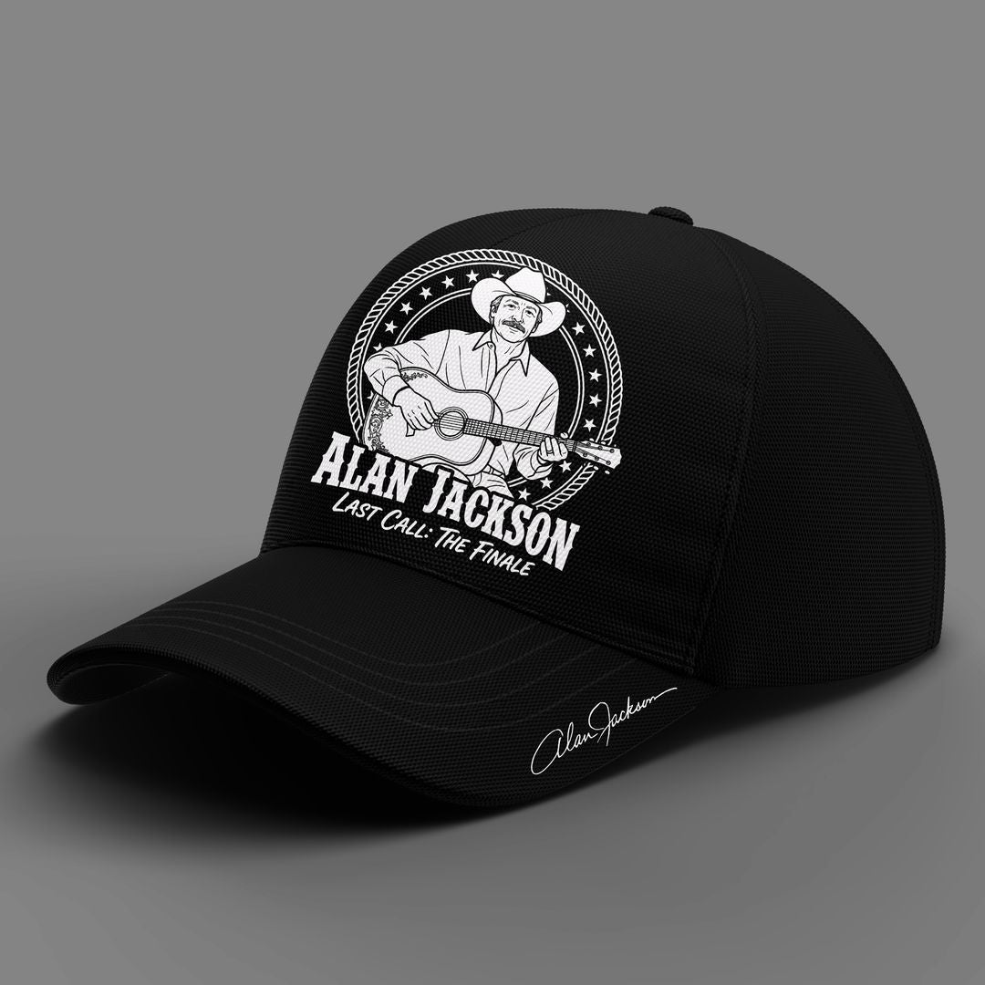 Exclusive Version Alan Jackson "Last Call... The Finale" Black Hoodie 2026
