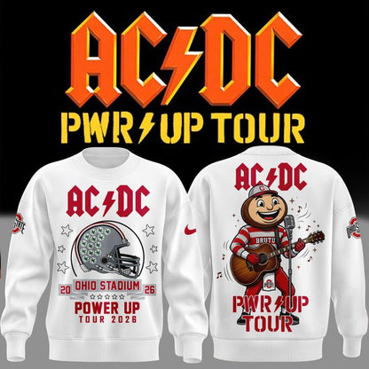 Exclusive Sweatshirt AC/DC North America Power Up Tour 2026 Sweatshirt