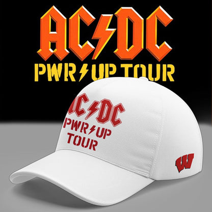 02.03. Perfect White Shirt AC/DC PWR Up Tour Madison Wisconsin - Exclusive Event Tee At Camp Randall Stadium T-Shirt