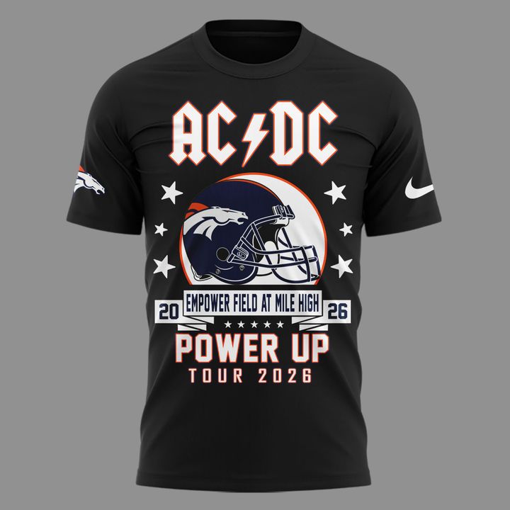 04. AC/DC x Denver Broncos - Power Up Tour 2026 T-Shirt