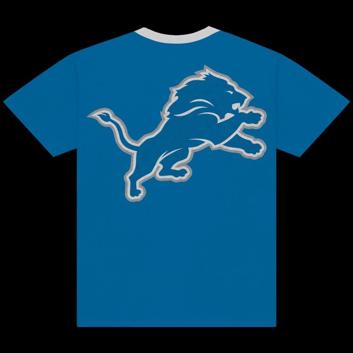 Detroit Lions x Usher & Chris Brown: The R&B Tour - Ford Field stadium Honolulu Blue T-shirt
