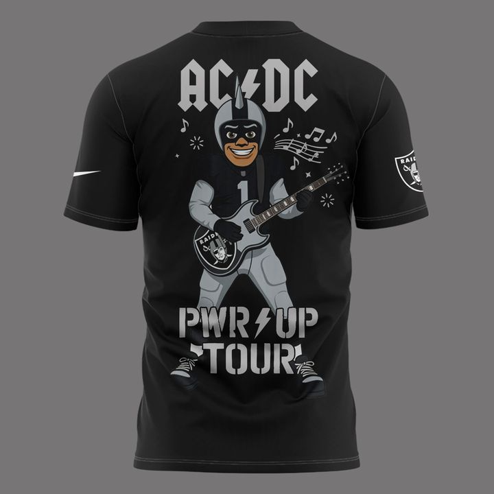 01.20. AC/DC x Las Vegas Raiders - Power Up Tour 2026 T-Shirt