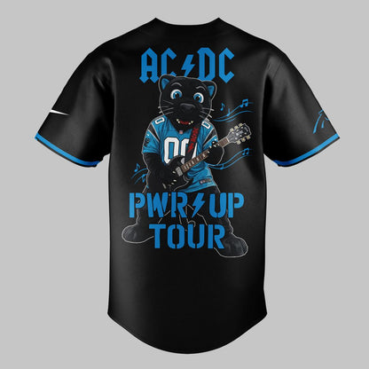 Special AC/DC x Carolina Panthers - Power Up Tour 2026 Jersey