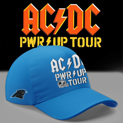 Limited Edition 2026 Power Up Tour - AC/DC x Carolina Panthers T-Shirt