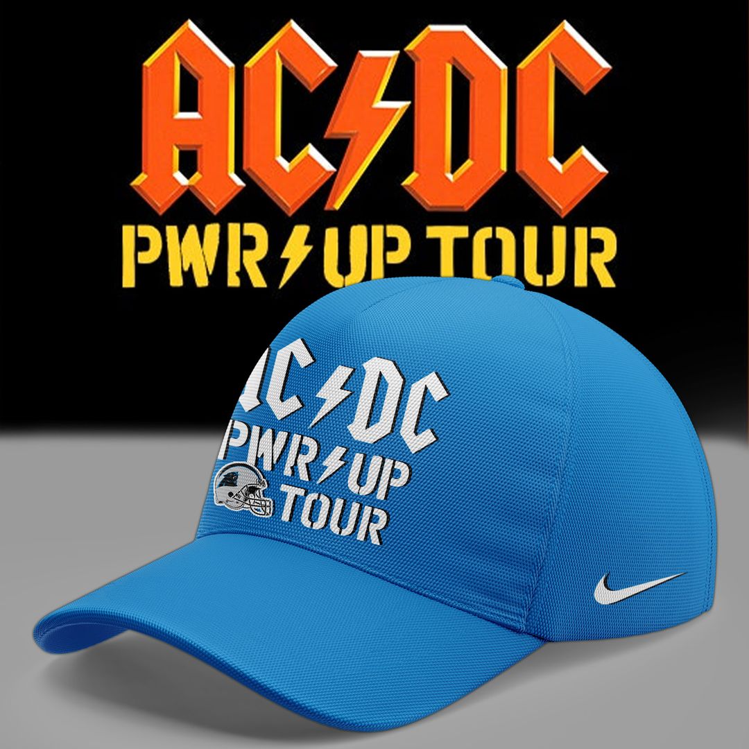 Limited Edition 2026 Power Up Tour - AC/DC x Carolina Panthers T-Shirt
