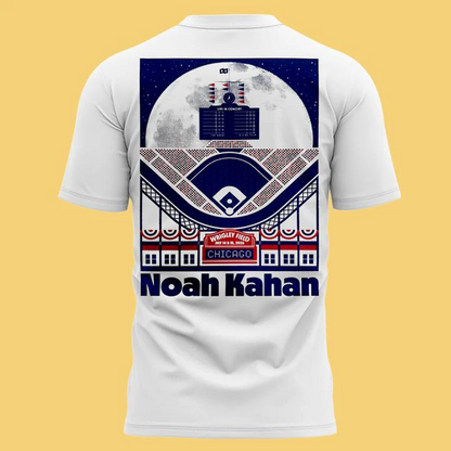Perfect 2026 Noah Kahan x Chicago Cubs - The Great Divide Tour 2026 T-Shirt