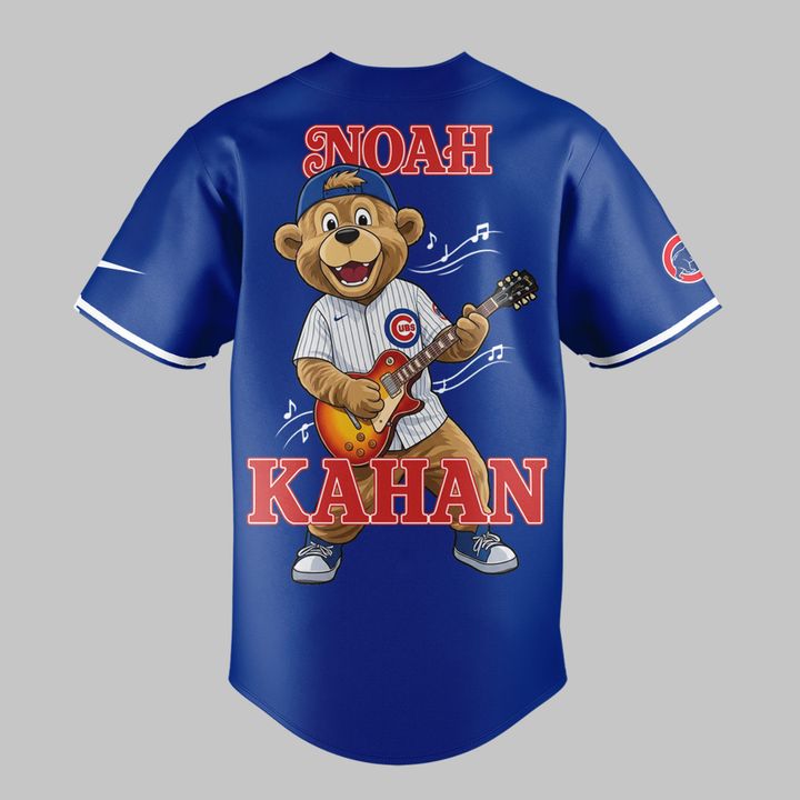 Newest Jersey Noah Kahan x Chicago Cubs - Wrigley Field Event Shirt - The Great Divide Tour 2026 Baseball Jersey