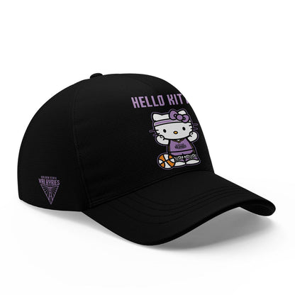 Limited edition Black T-Shirt 2026 Golden State Valkyries x Hello Kitty