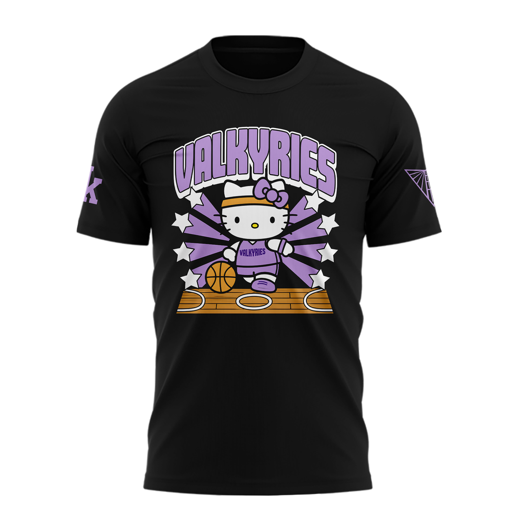 Limited edition Golden State Valkyries x Hello Kitty 2026 T-shirt