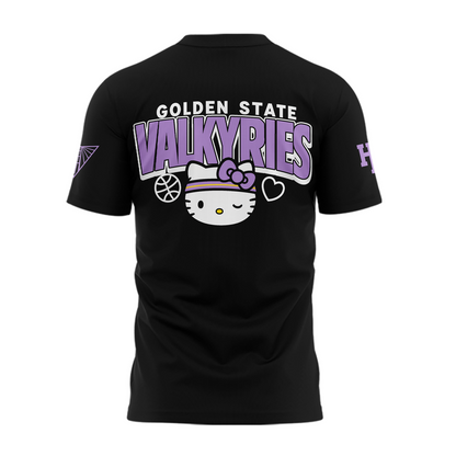 Limited edition Golden State Valkyries x Hello Kitty 2026 T-shirt