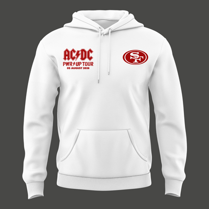 Exclusive Version San Francisco 49ers x PWR/UP TOUR Hoodie 2026