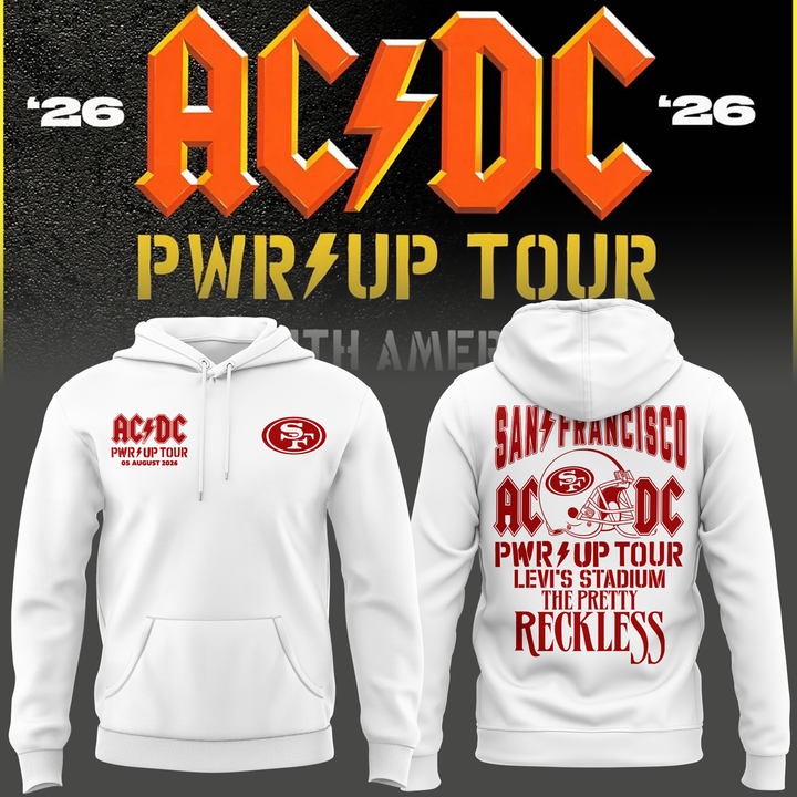 Exclusive Version San Francisco 49ers x PWR/UP TOUR Hoodie 2026