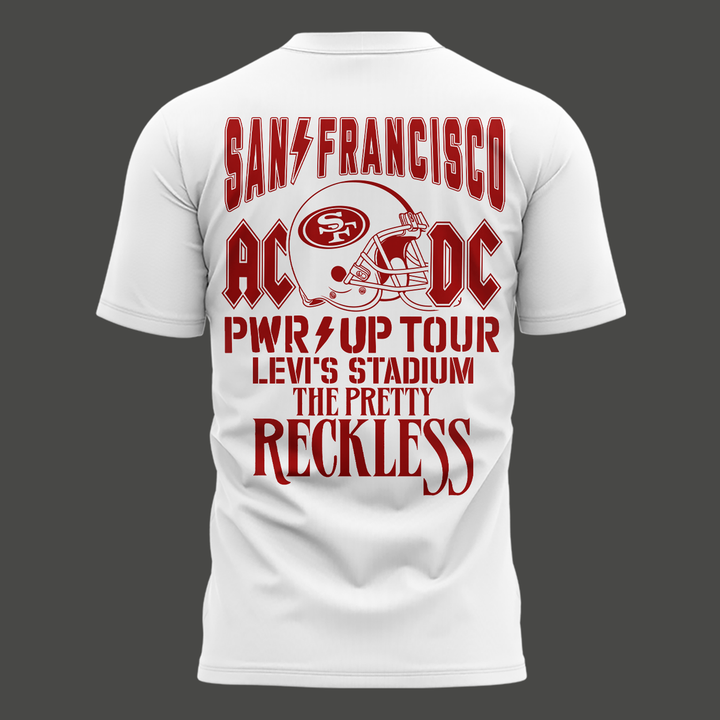Exclusive Version San Francisco 49ers x PWR/UP TOUR Tshirt 2026