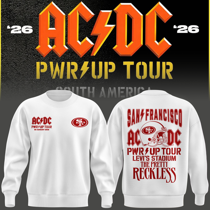 Exclusive Version San Francisco 49ers x PWR/UP TOUR Sweashirt 2026