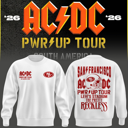 Exclusive Version San Francisco 49ers x PWR/UP TOUR Sweashirt 2026