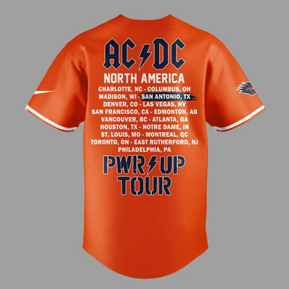 10. Perfect Shirt AC/DC x UTSA Roadrunners Football - Power Up Tour 2026 Jersey