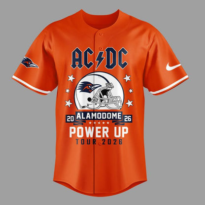 10. Perfect Shirt AC/DC x UTSA Roadrunners Football - Power Up Tour 2026 Jersey