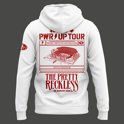 Special New San Francisco 49ers x PWR/UP TOUR ZipHoodie 2026